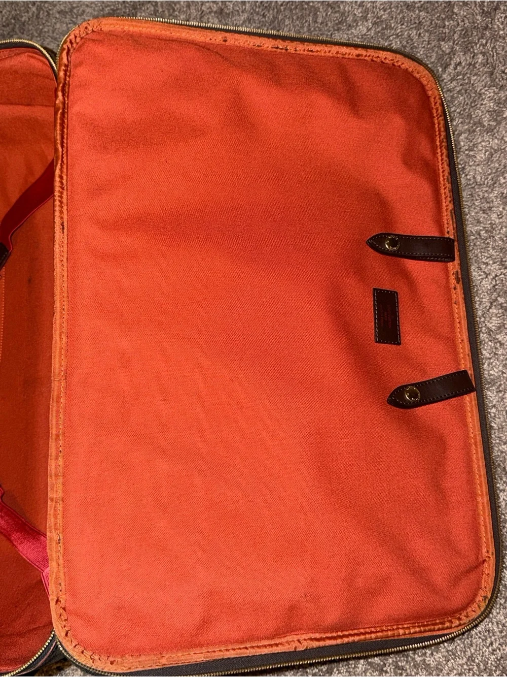 Authentic Louis Vuitton Damier Ebene Rolling Carry-On Suitcase - Pre-Owned